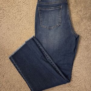 d. jeans Women's Ankle-Length Denim in Deep Blue